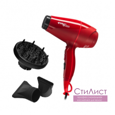 Фен для волос с диффузором 9610 IONIC/CERAMIC TURBOX2 2200 Вт (красный) Mark Shmidt